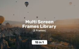 Videohive Multi Screen Frames Library - 2 Frames