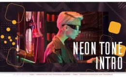 Videohive Neon Tone Intro