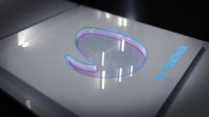 Videohive Neon logo reveal