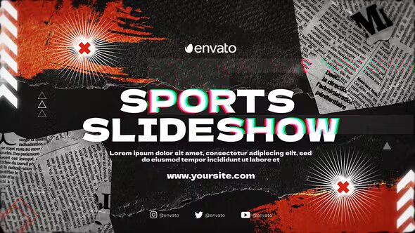Videohive Sports Slideshow