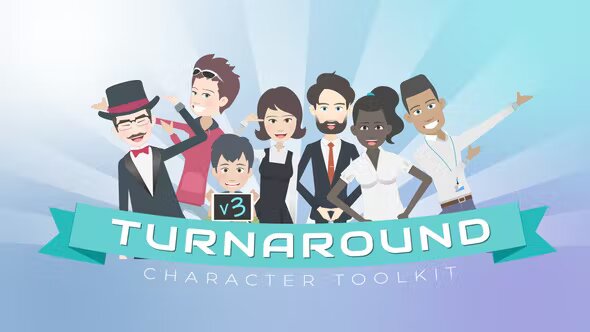 Videohive Turnaround Character Toolkit 3