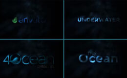 Underwater Logo Title Reveal Videohive