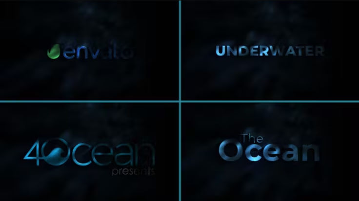 Underwater Logo Title Reveal Videohive