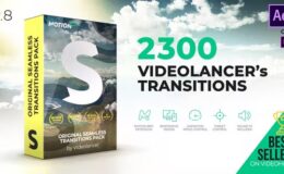 Videohive Videolancer’s Transitions | Original Seamless Transitions Pack V8.1