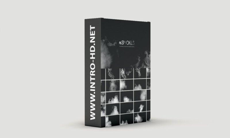 motionVFX – mSmokes: 100 Organic 2K smoke elements (H.264 version)