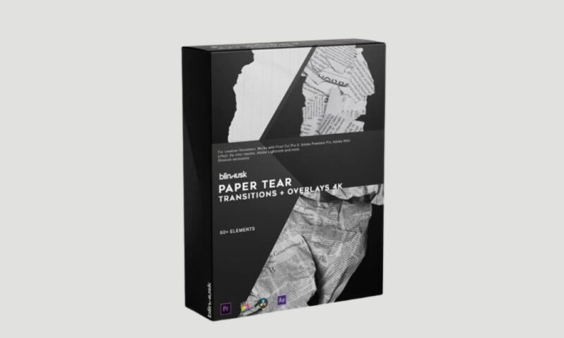 Paper Tear Transitions & Overlays – Blindusk