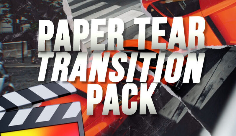 Ryan Nangle – Paper Tear Transitions – Final Cut Pro