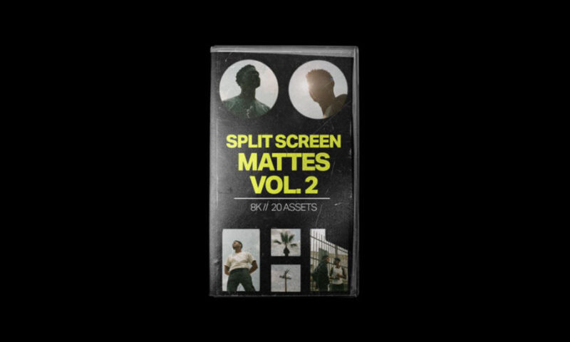 Tropic Colour – Split Screen Film Mattes V2