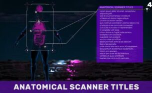 Videohive Anatomical Scanner Titles