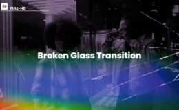 Videohive Broken Glass Transition