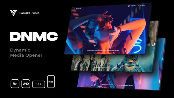 Videohive Dynamic Media Opener | DNMC