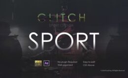 Videohive Glitch Sport Opener