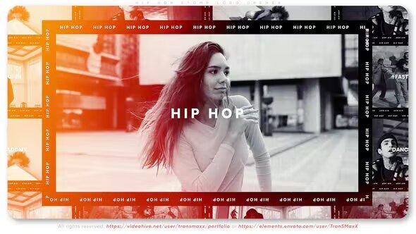 Videohive Hip Hop Stomp Logo Opener