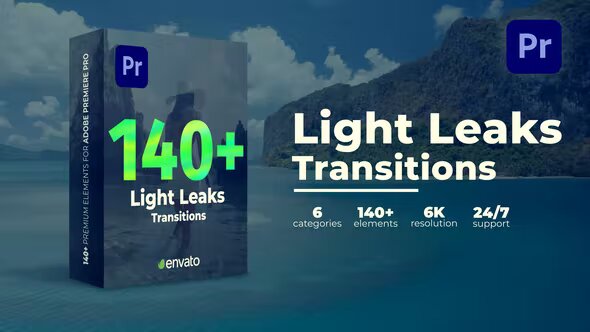 Videohive Light Leaks Transitions