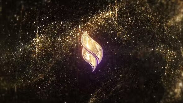 Videohive Luxury Gold Particles Titles