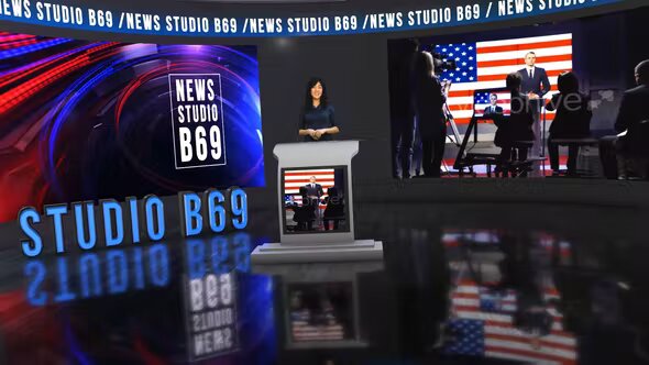 Videohive News Studio B69