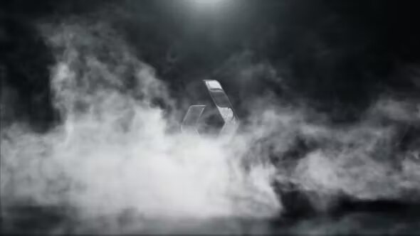 Videohive Platinum In Smoke Logo Reveal