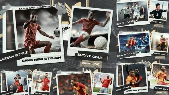 Videohive Sport Opener/ Football Collage
