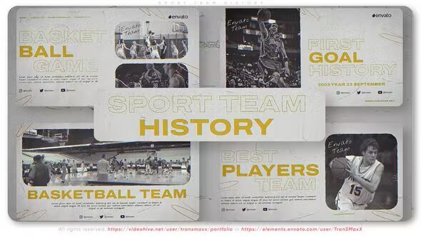 Videohive Sport Team History