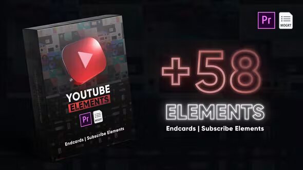 Videohive Youtube Elements Pack