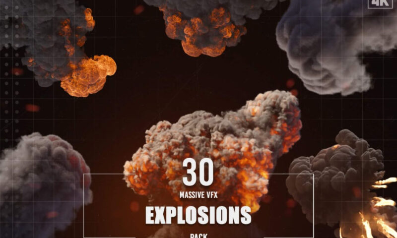 30 Massive VFX Explosions – Eldamar Studio