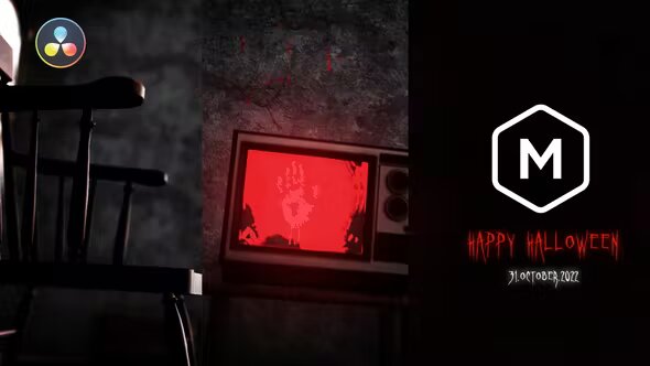 Videohive Halloween Horror Logo Reveal