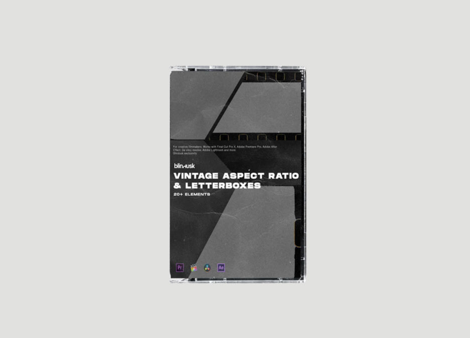 Blindusk - VINTAGE ASPECT RATIO & LETTERBOXES cover preview