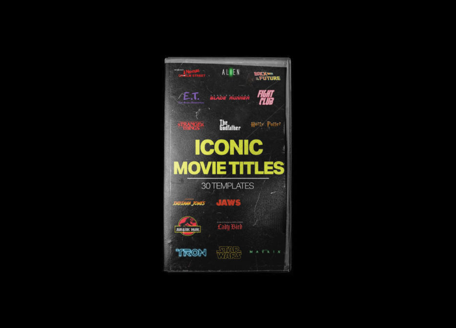Tropic Colour - Iconic Movie Titles Templates - INTRO HD