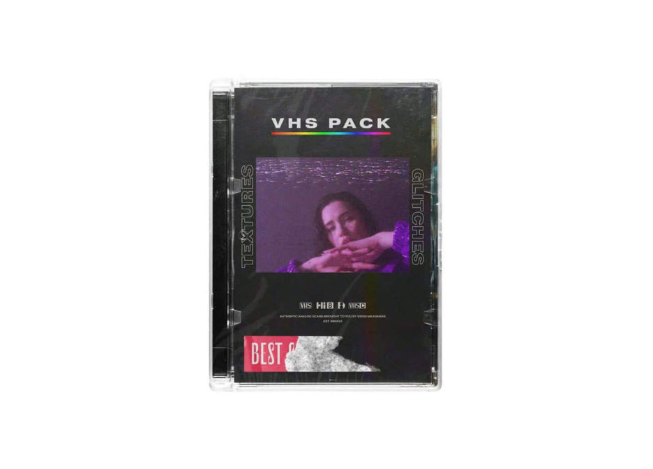 Video Milkshake - VHS Glitches and Textures Overlay Pack 1.0 cover preview