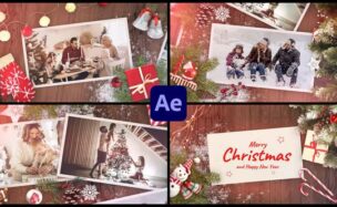 Videohive Christmas & New Year Slideshow Opener for After Effects