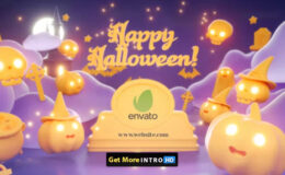 Videohive Halloween Countdown Logo Reveal