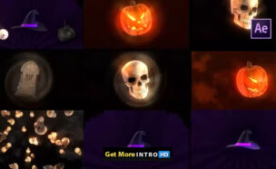 Videohive Halloween Spooky Transitions