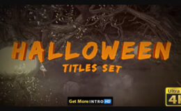 Videohive Halloween Titles Set