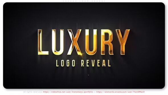 Videohive Luxury Logo Reveal