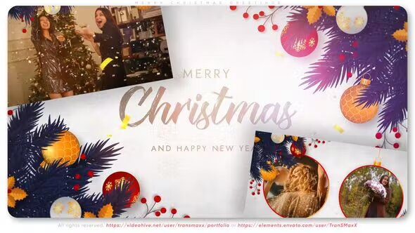 Videohive Merry Christmas Greetings