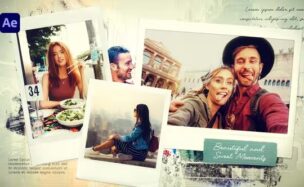 Videohive Soft Brush Photo Slideshow | Travel Memories Slideshow