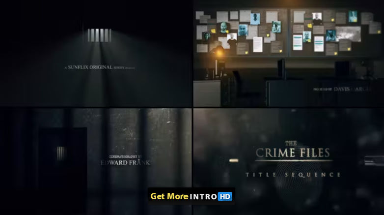 Videohive The Crime Files I Title Sequence