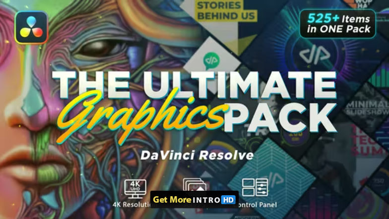 Videohive The Ultimate Graphics Pack – DaVinci Resolve