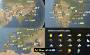 Videohive World Weather Forecast – Globe ToolKit