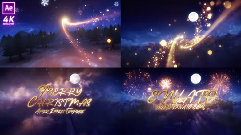 Videohive Christmas NewYear Intro Opener