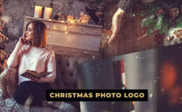 Videohive Christmas Photo Logo 41845756