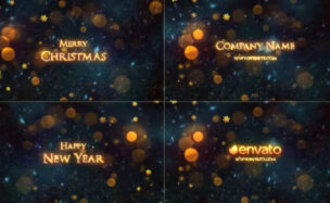 Videohive Christmas Titles 41338626