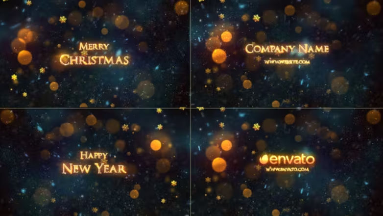 Videohive Christmas Titles 41338626
