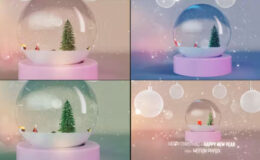 Videohive Christmas and New Year Greetings