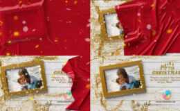 Videohive Cloth style Christmas Greetings