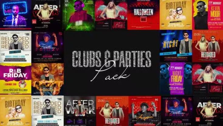 Videohive Clubs & Parties Pack
