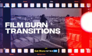 Videohive Film Burn Transitions
