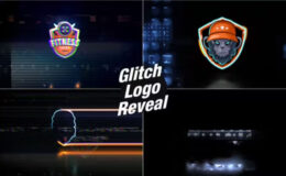 Videohive Glitch Logo Reveal Intro