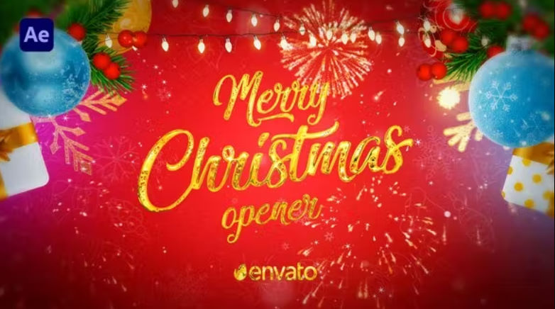 Videohive Happy New Year Intro | Merry Christmas Intro