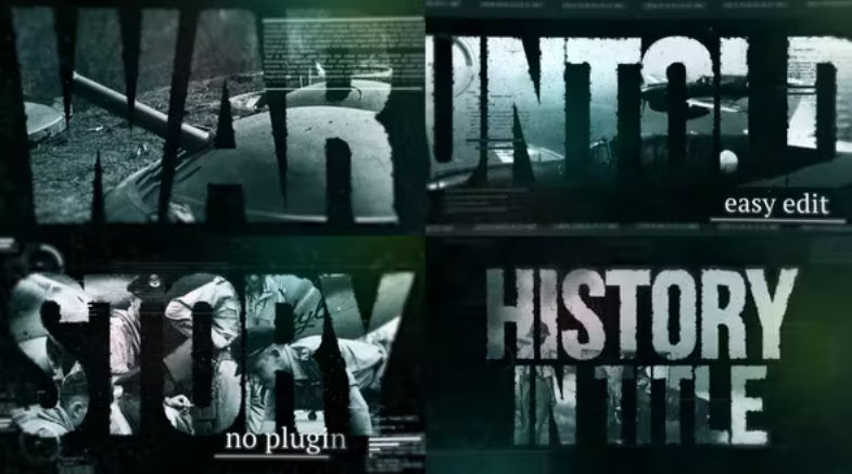Videohive History in Title